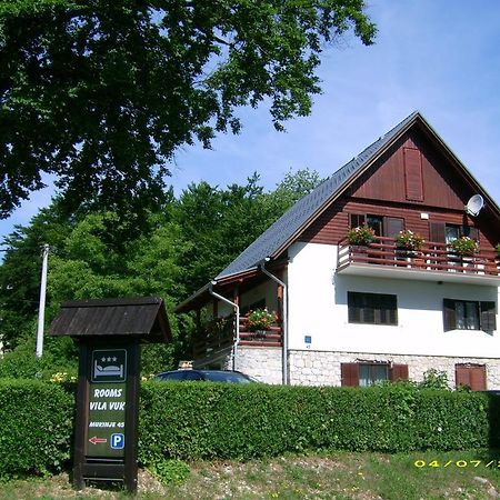 Vila Vuk Plitvička Jezera Esterno foto